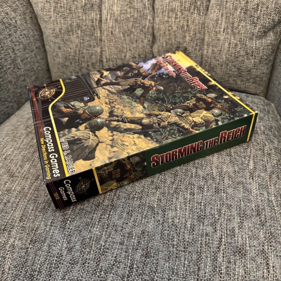 Storming the Reich: D-Day to the Ruhr (open, unpunched) Compass Games - Picture 4 of 15